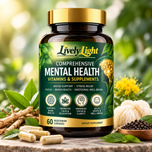 Lively Light Comprehensive Mental Health Vitamins Supplement